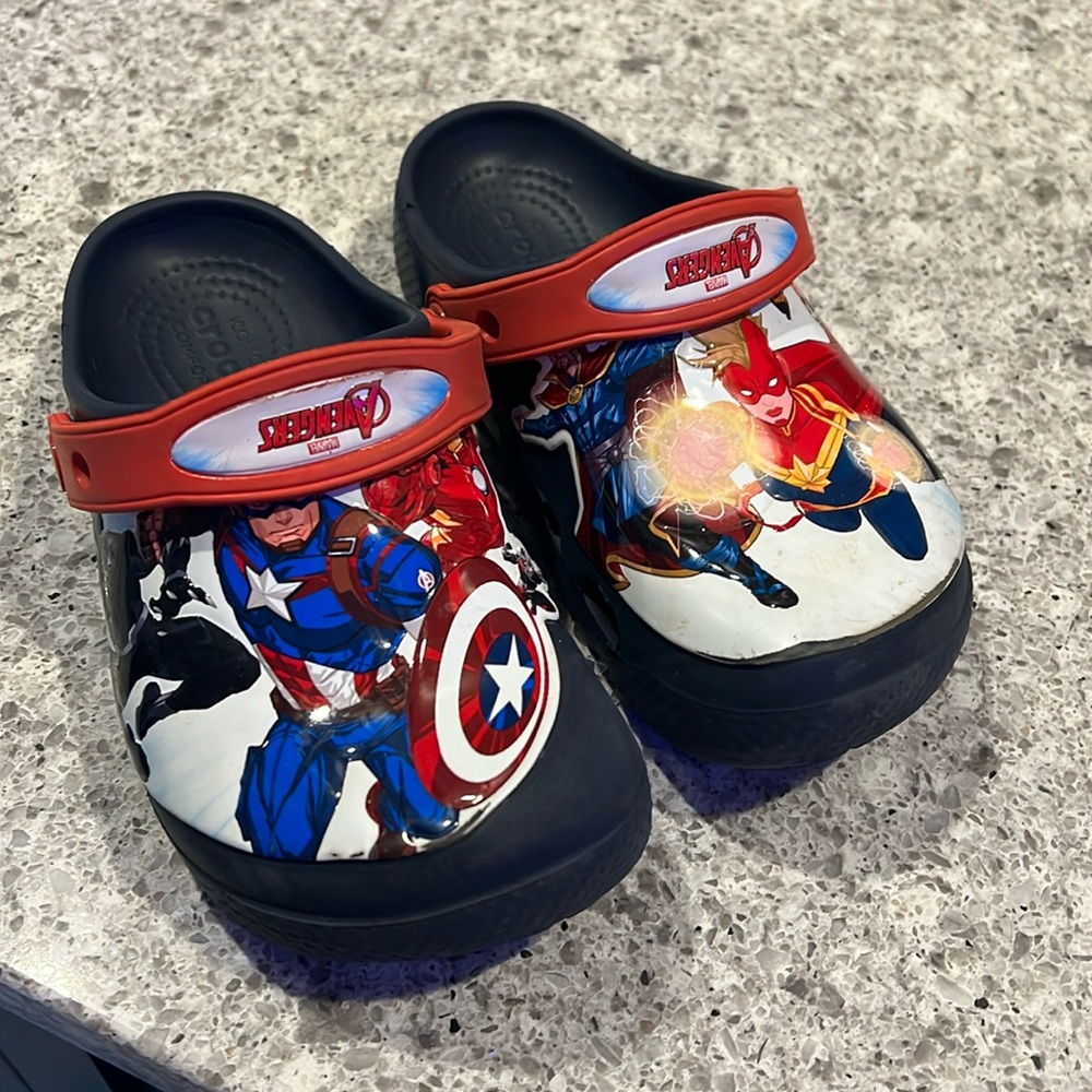 Marvel Crocs